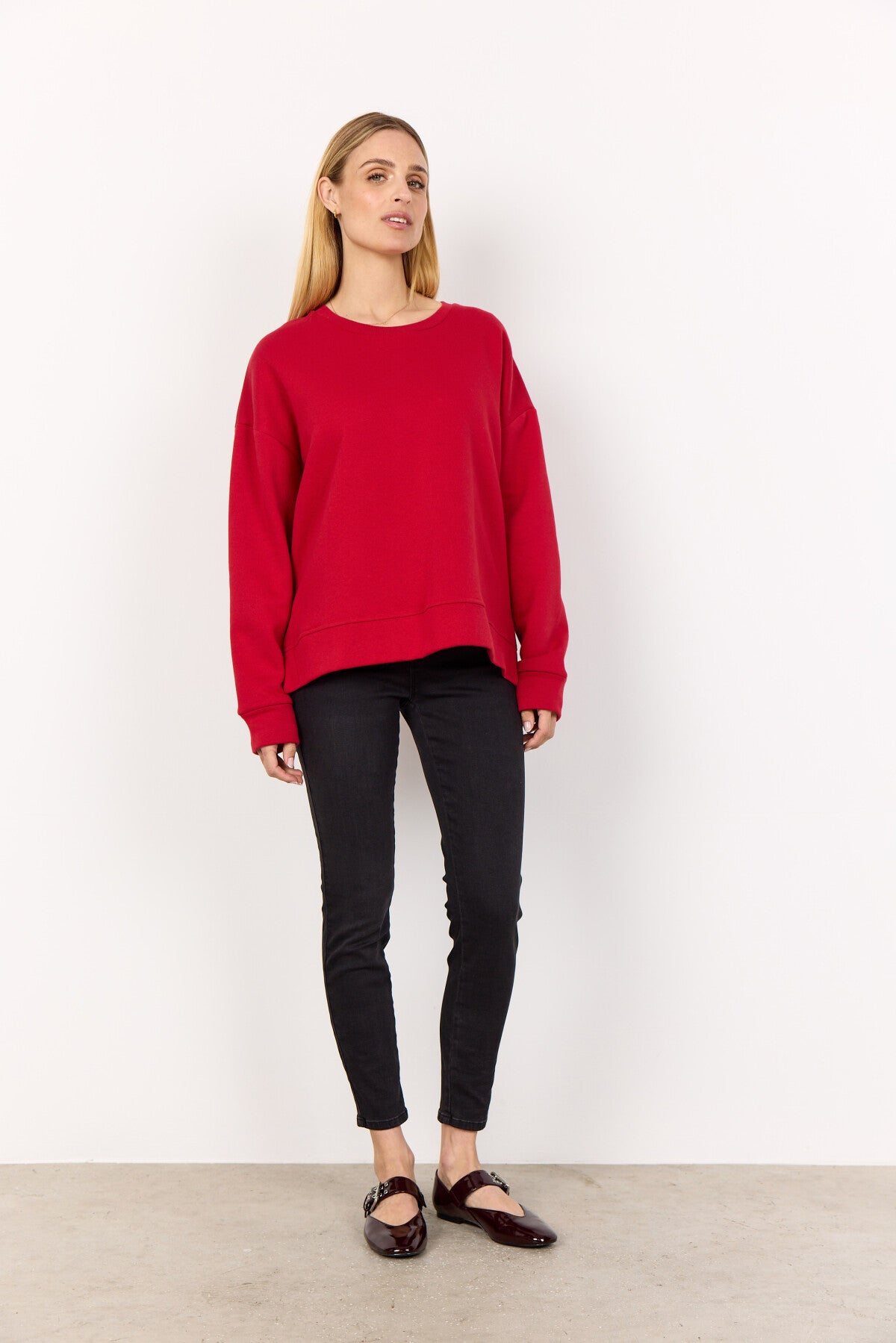 SC-ANGELIN 2 Sweatshirt Rød