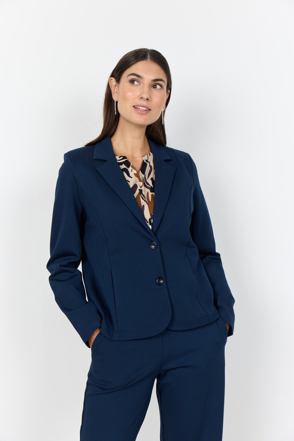 SC-NANNI 13 Blazer Mørk blå