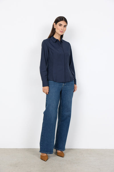 SC-NETTI 6 Skjorte Navy