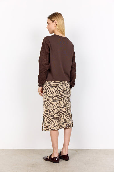 SC-BANU 247 Sweatshirt Mørk brun