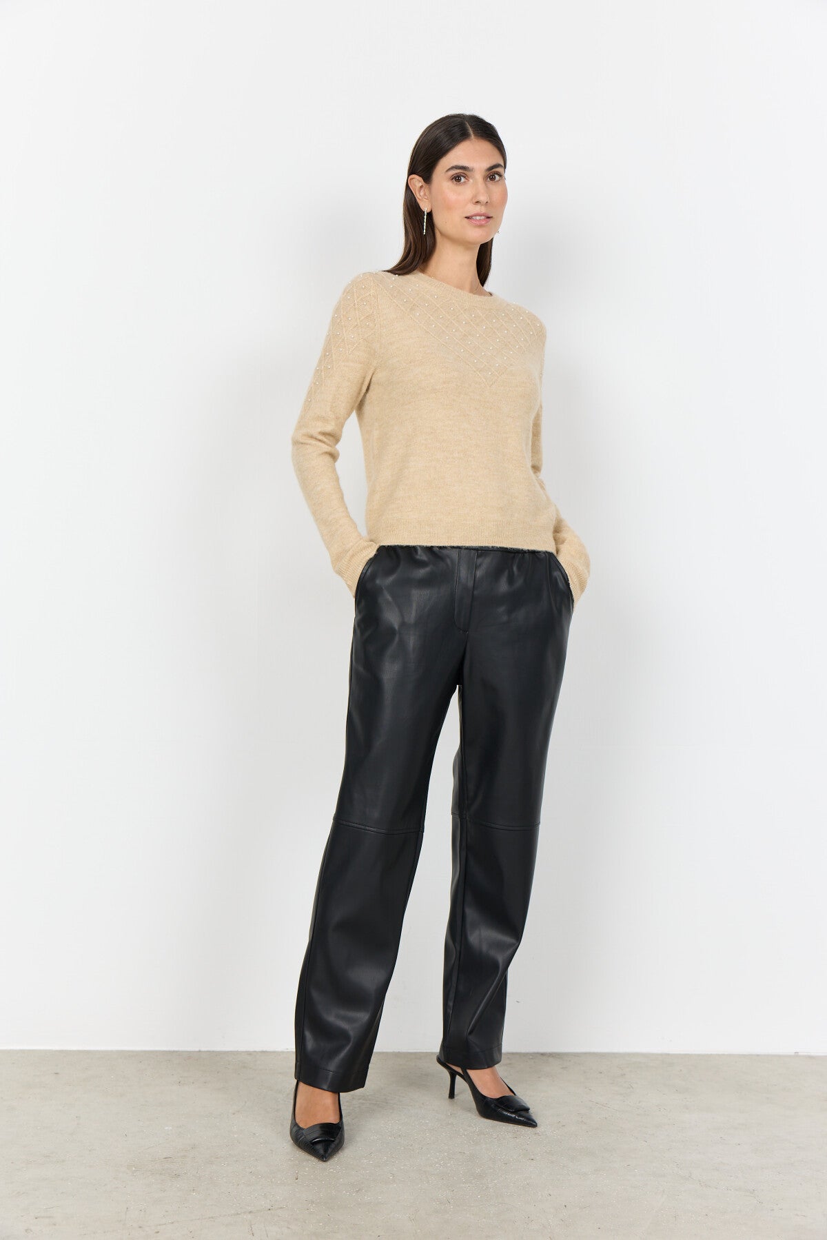 SC-NESSIE 73 Pullover Sand