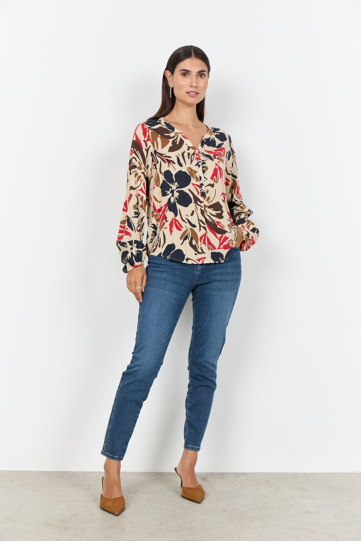 SC-ANNEMAI 1 Bluse Rød