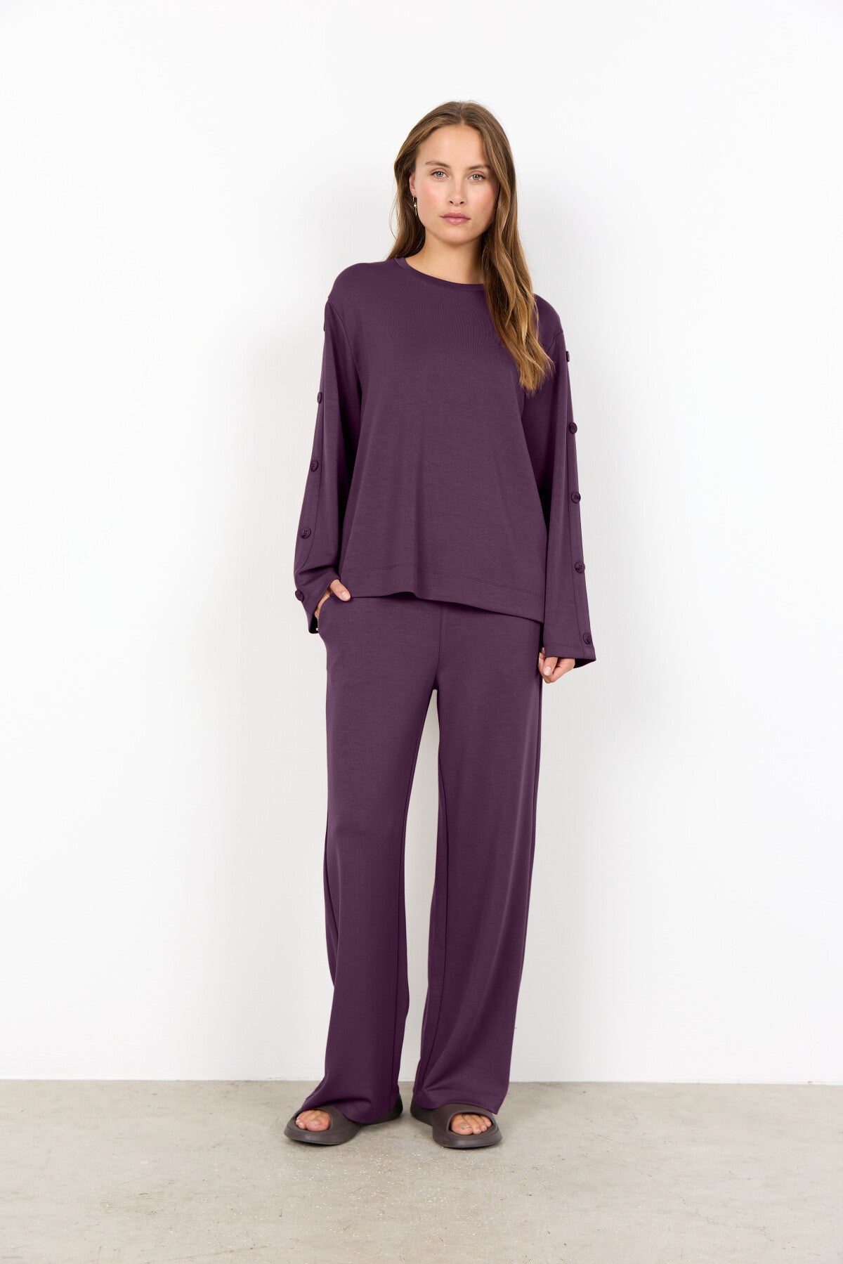 SC-BANU 267 Bluse Lilla