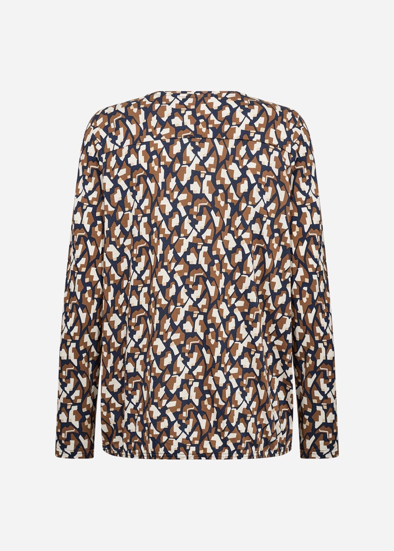 SC-FELICITY AOP 527 Bluse Mørk blå