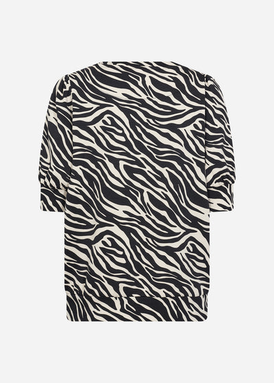 SC-FIONIA 9 Bluse Sort