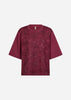 SC-BANU 345 T-shirt Mørk rød