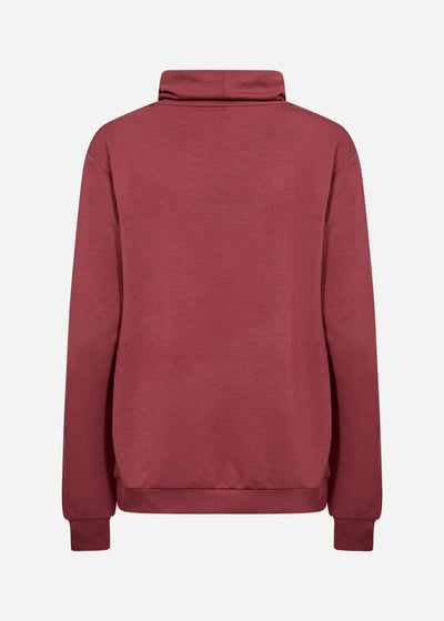SC-BANU 125 Sweatshirt Rubin rød