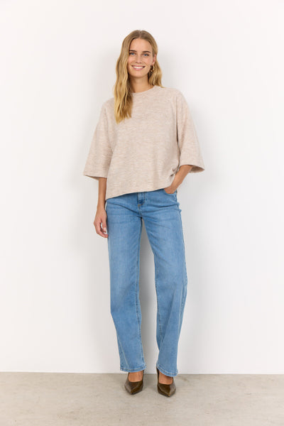 SC-ORLEAN 1 Pullover Lys sand