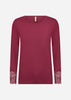 SC-MARICA 226 T-shirt Mørk rød
