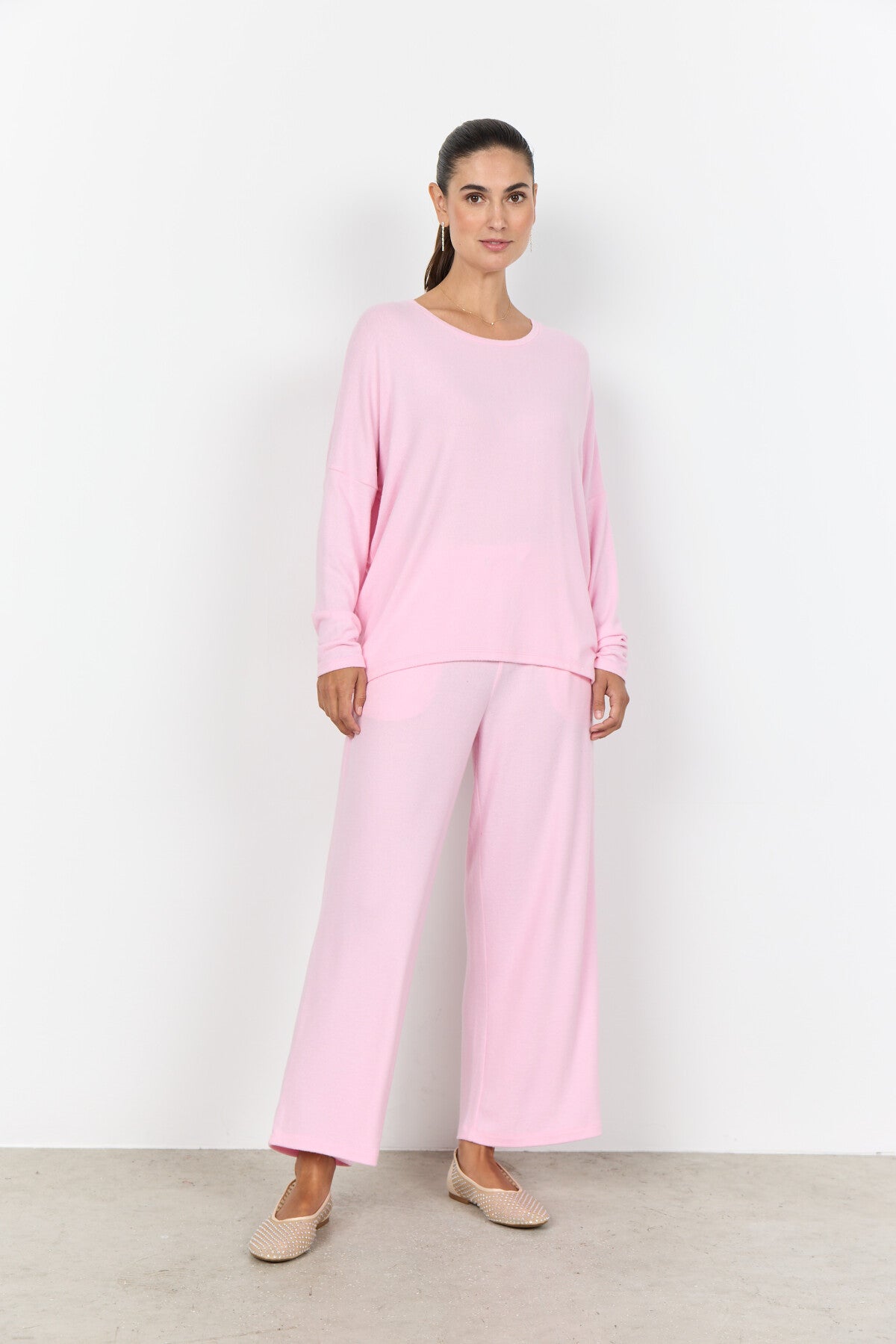 SC-BIARA 1 Bluse Lyserød