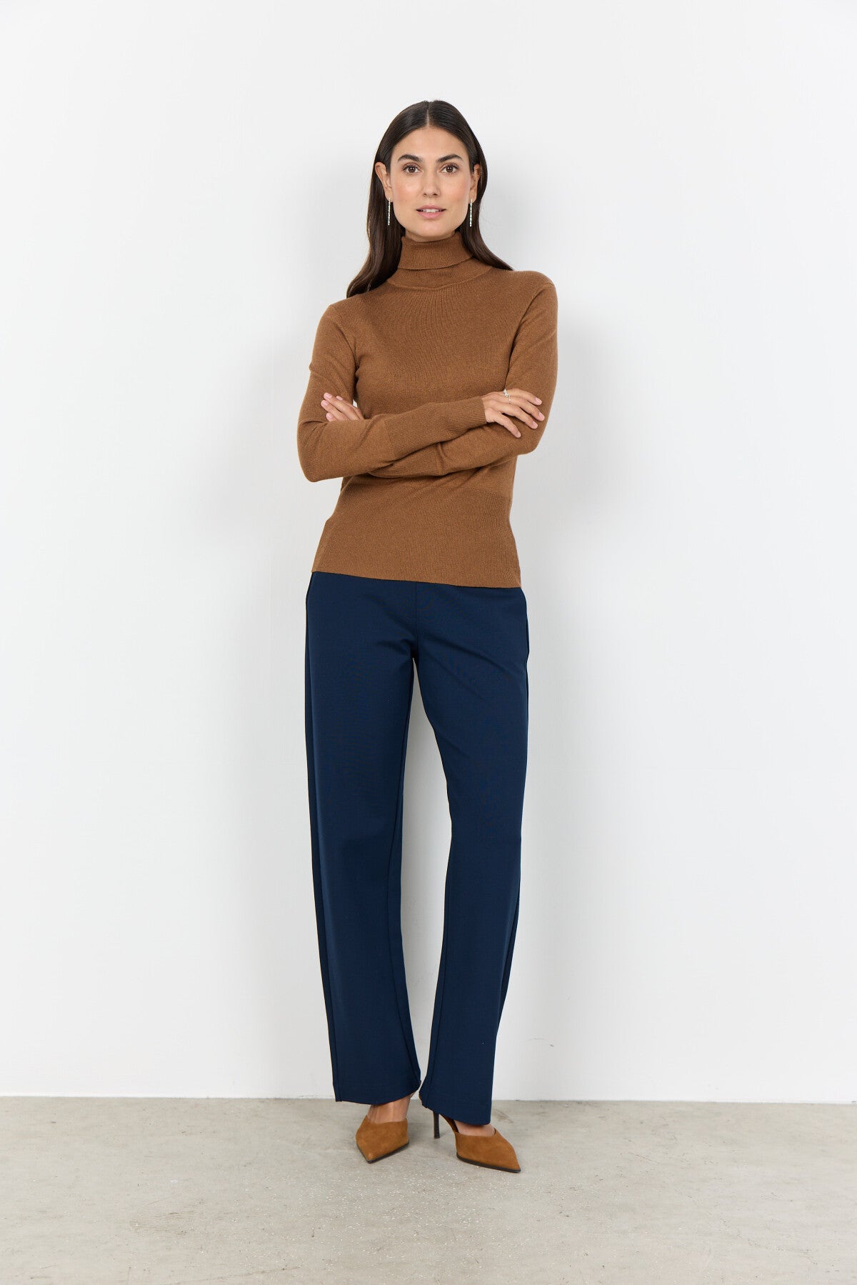SC-DOLLIE 145 Pullover Brun