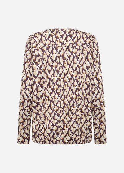 SC-FELICITY AOP 527 Bluse Lilla