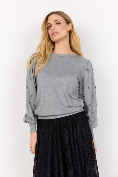 SC-DOLLIE 802 Pullover Grå