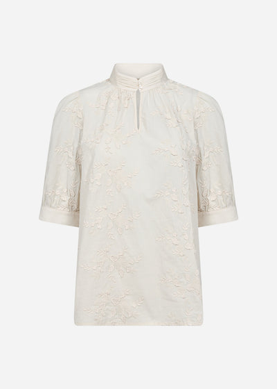 SC-SILVA 2 Bluse Creme