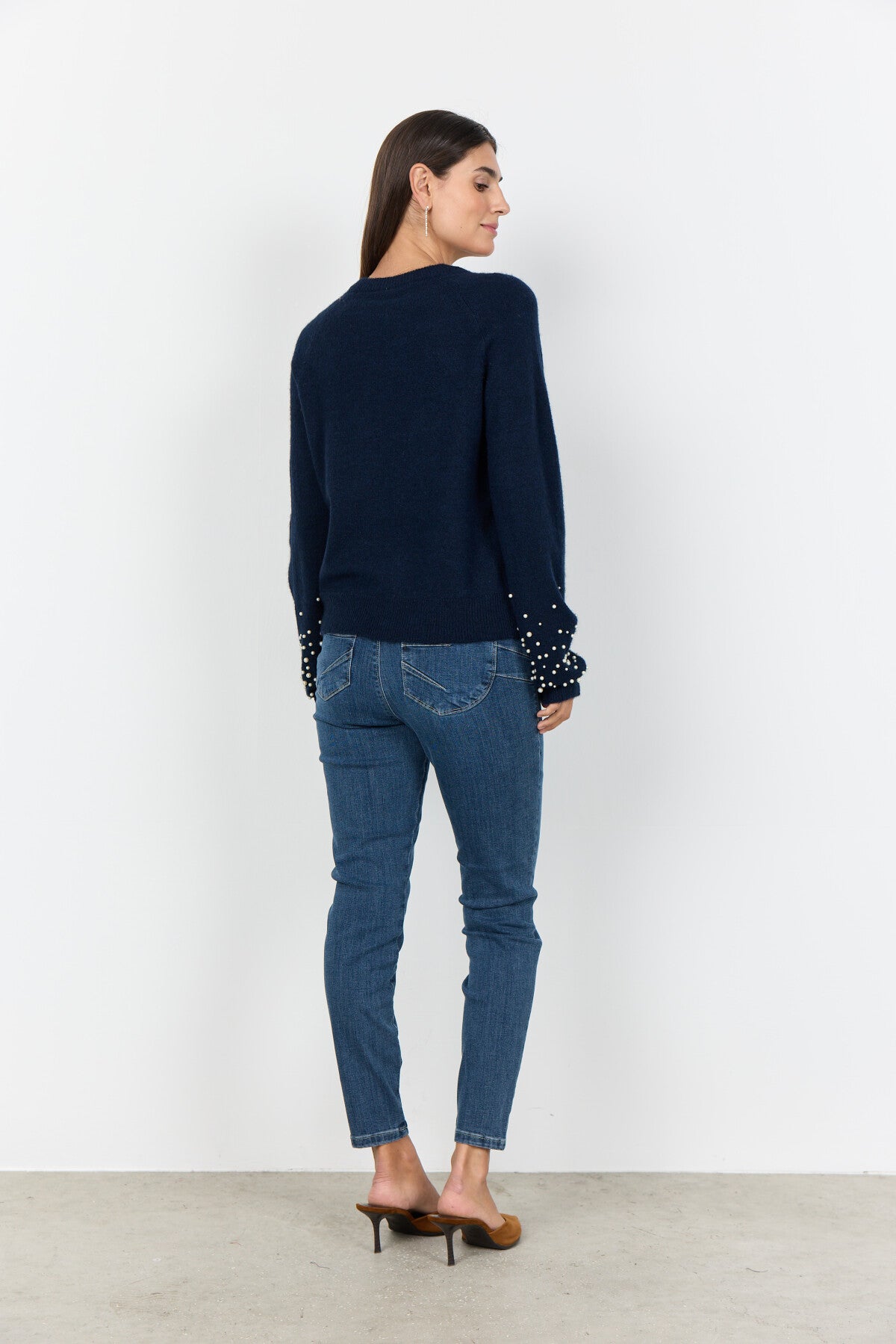 SC-NESSIE 72 Pullover Mørk blå