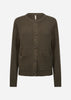 SC-KANITA 38 Cardigan Mørkegrøn