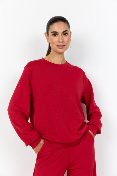 SC-BANU 270 Bluse Rød