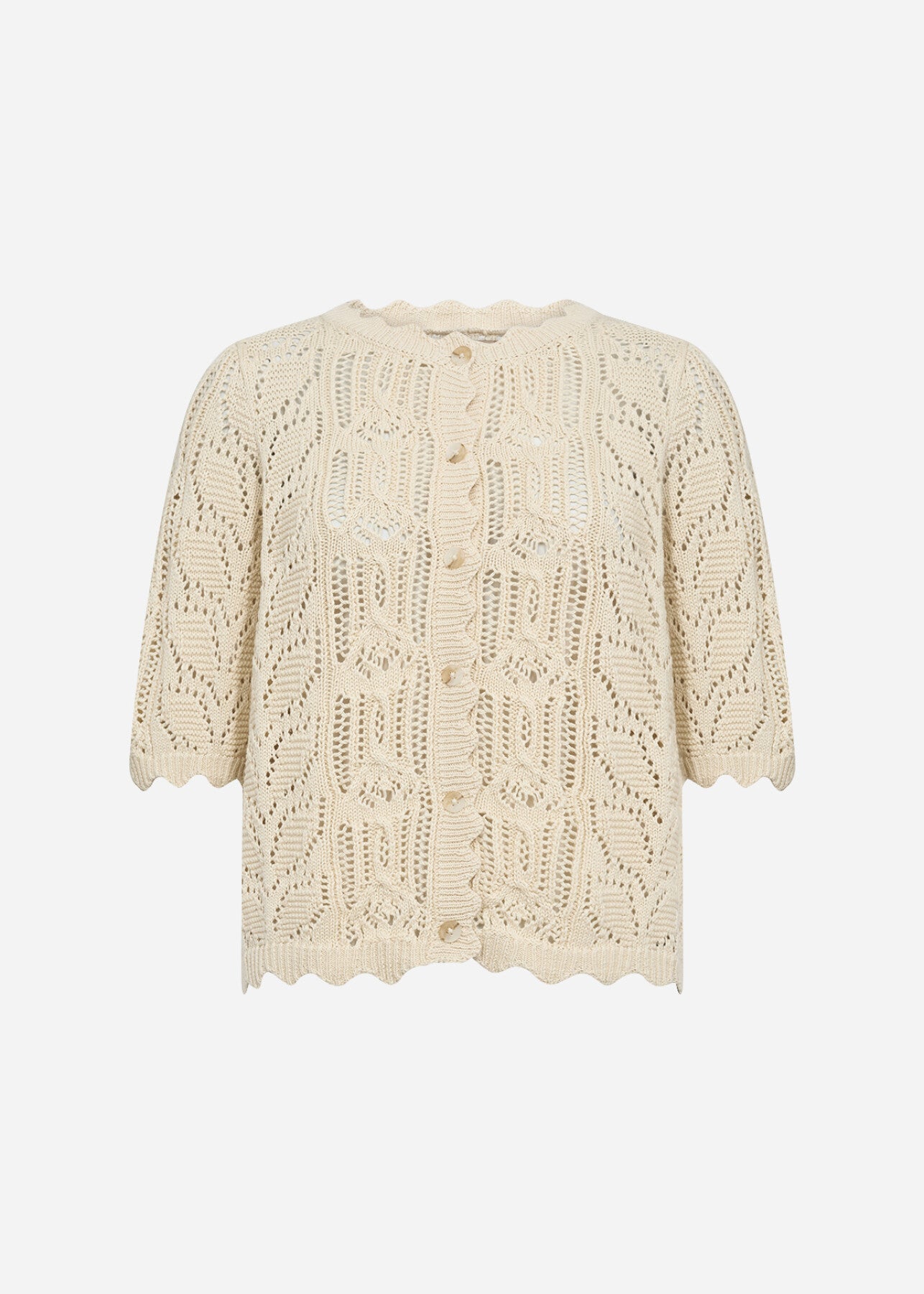 SC-PERRY 9 Cardigan Creme
