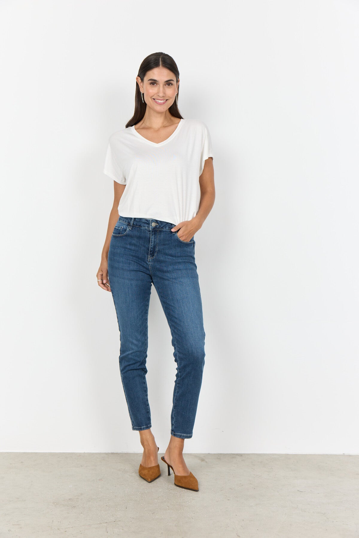 SC-KIMBERLY PATRIZIA 10-B Jeans Mørk blå