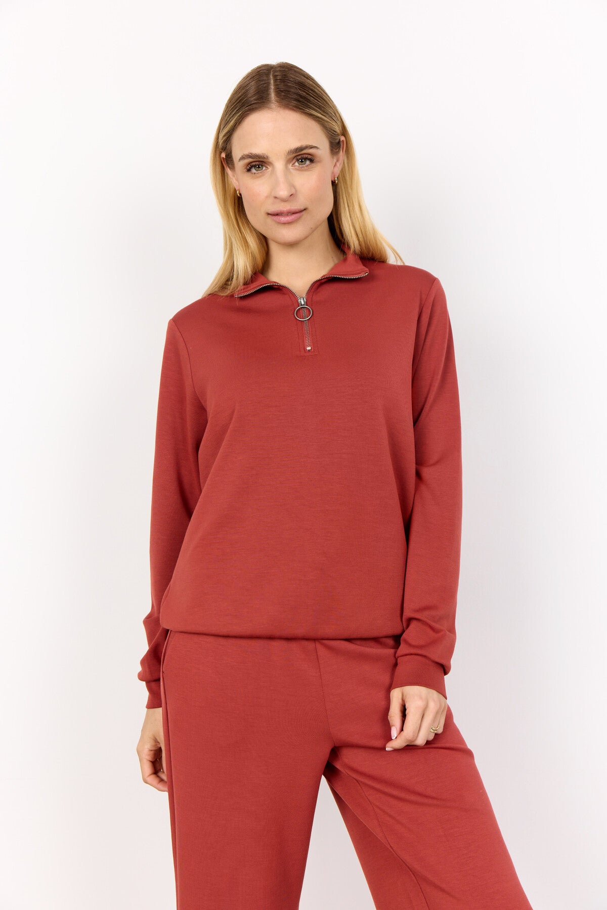 SC-BANU 187 Sweatshirt Rust rød