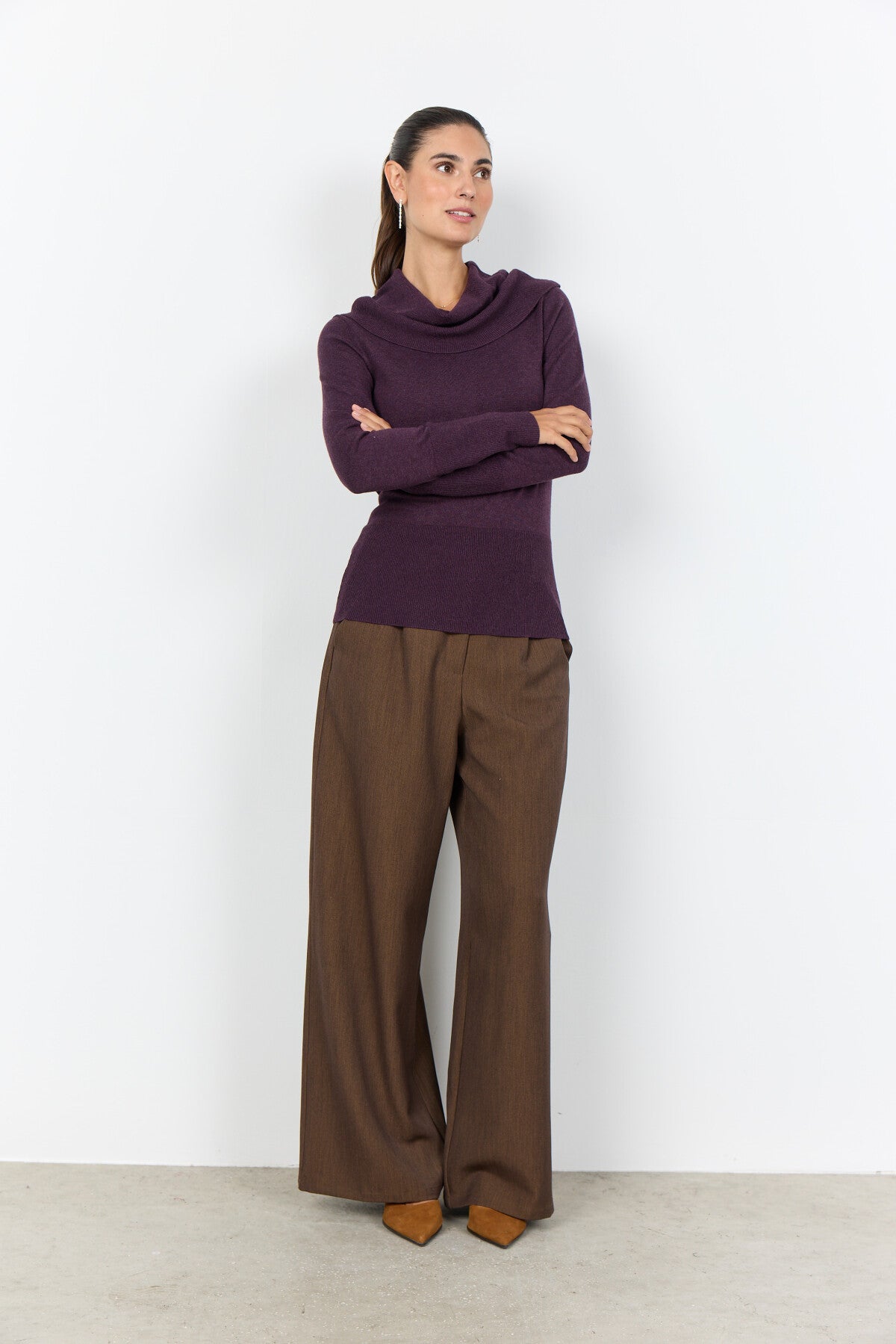 SC-DOLLIE 305 Pullover Lilla