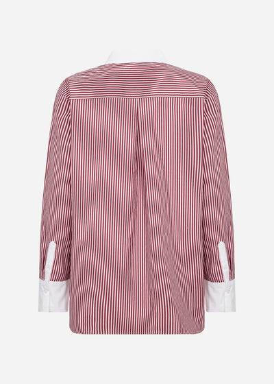 SC-BELINDA 2 Skjorte Rubin rød