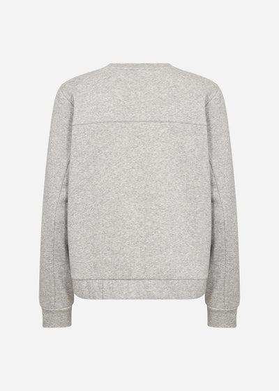 SC-ANGELIN 3 Cardigan Lys grå