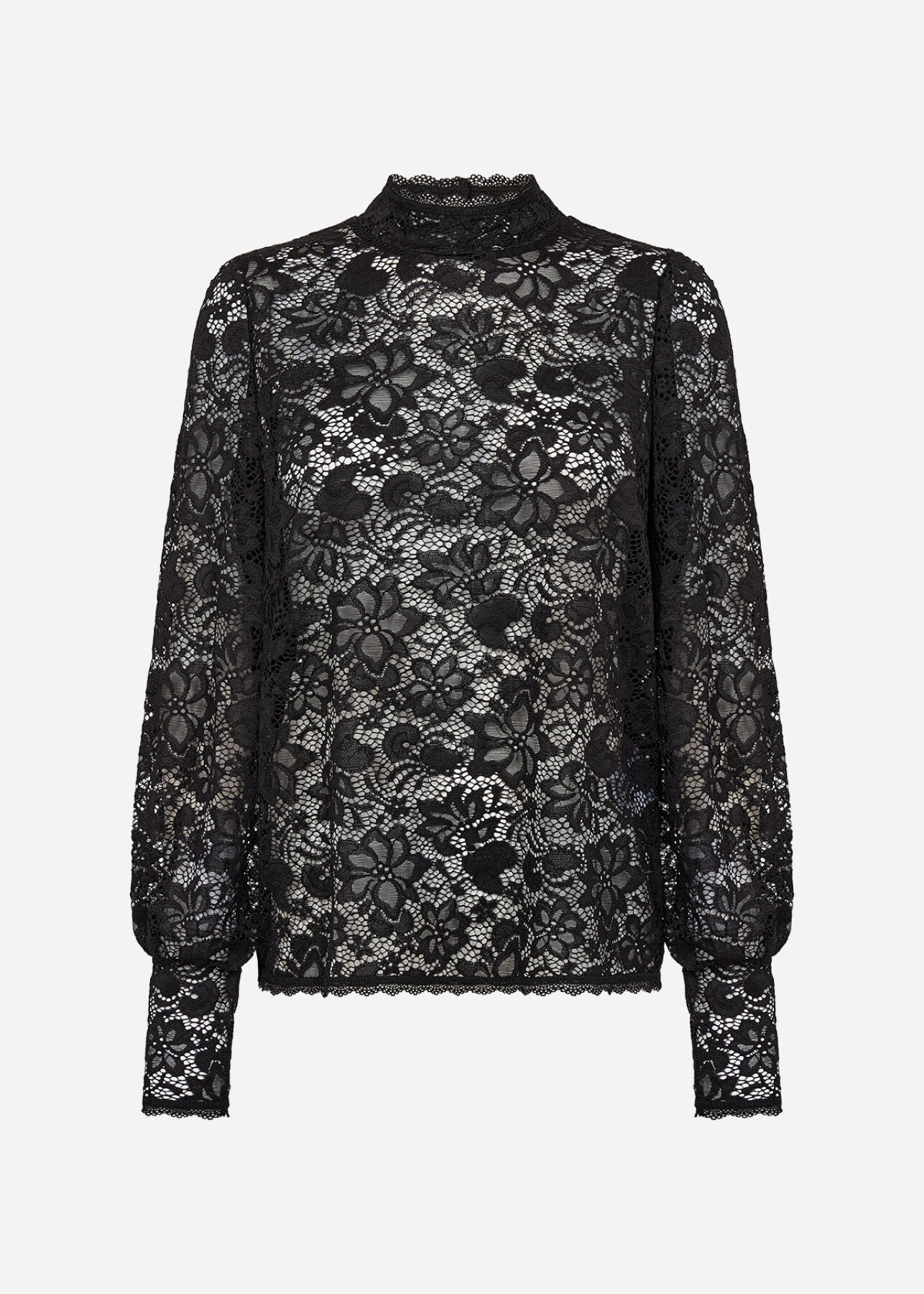 SC-ALGEA 1 Bluse Sort