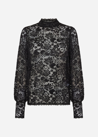 SC-ALGEA 1 Bluse Sort