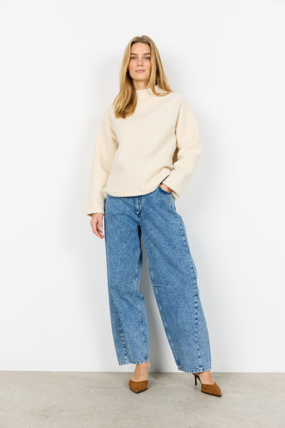 SC-SHAIMA 3 Bluse Creme