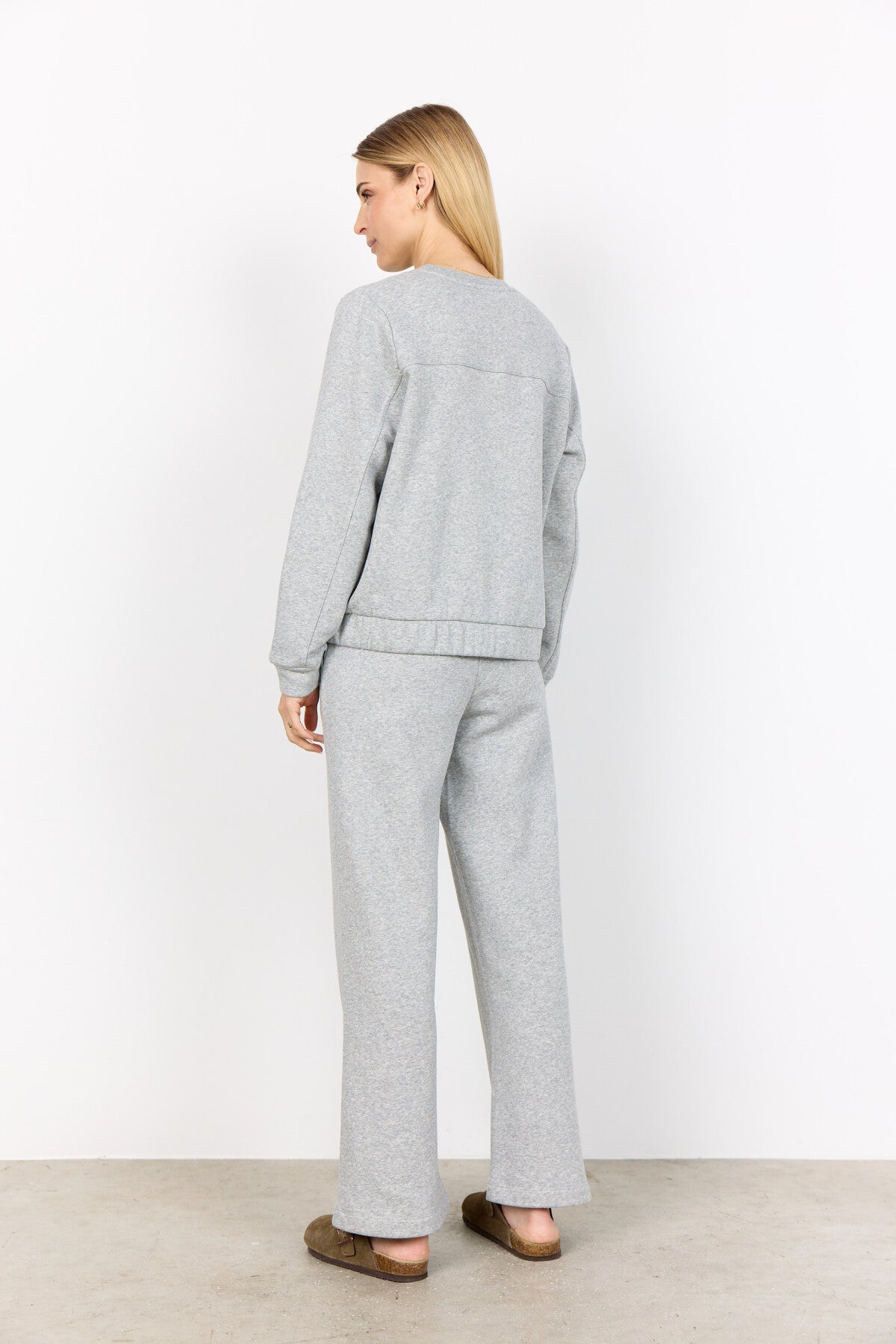 SC-ANGELIN 3 Cardigan Lys grå