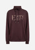 SC-BANU 318 Sweatshirt Mørk blomme