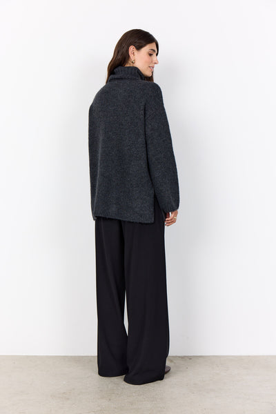 SC-GUNNA 6 Pullover Mørk grå