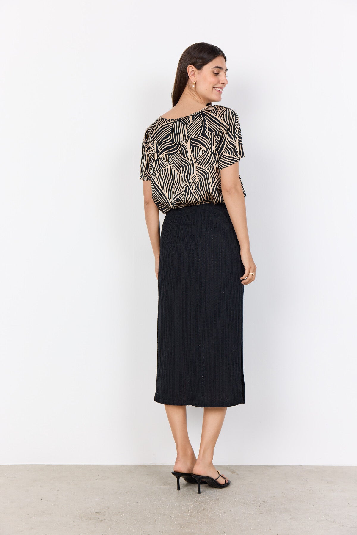 SC-SIGNORA 1 Bluse Sort