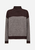 SC-NESSIE YD 75 Pullover Mørk blomme