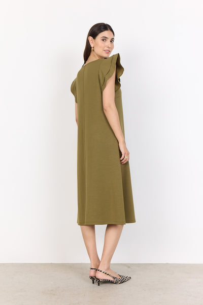 SC-BANU 251 Kjole Oliven