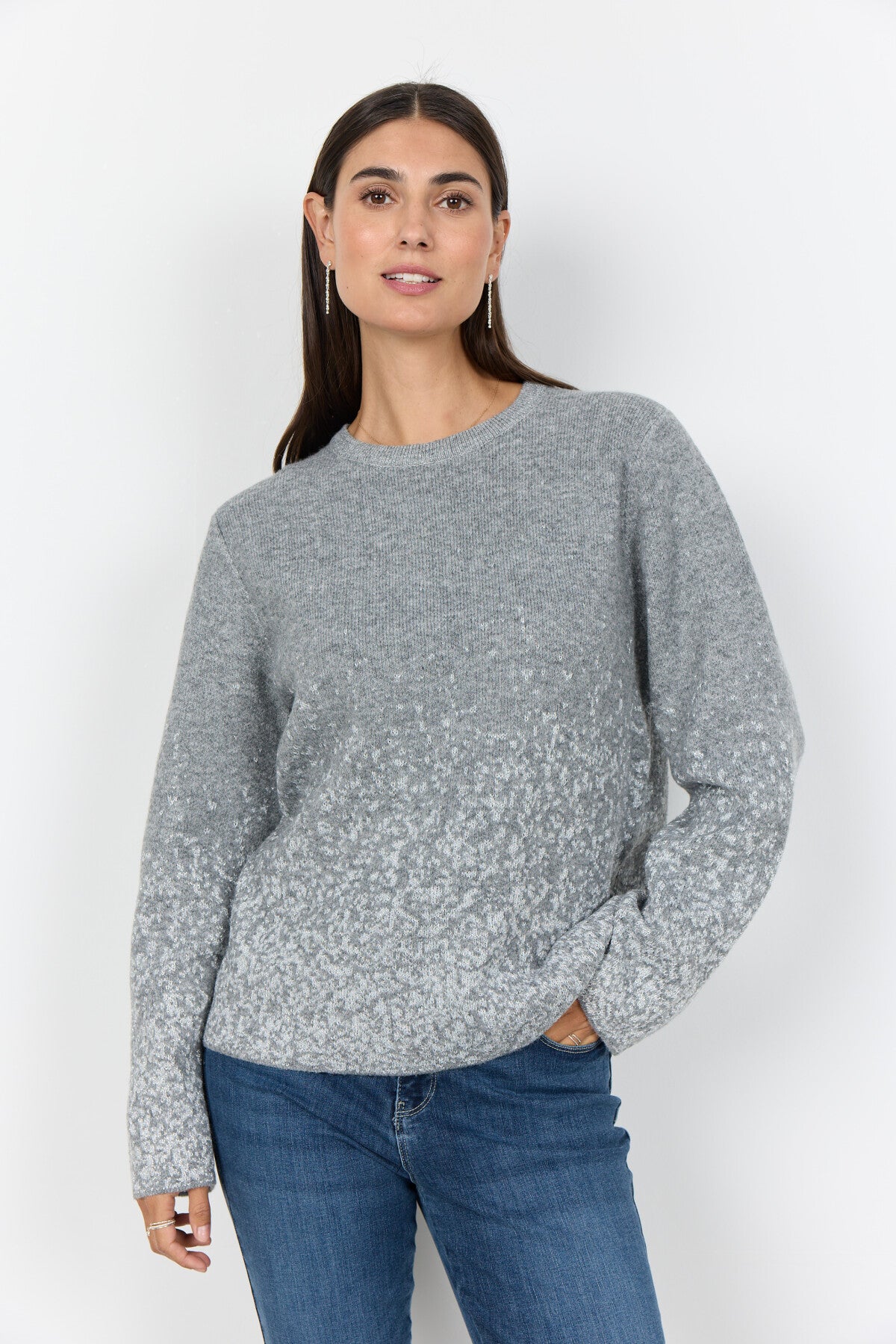 SC-AUDREY 1 Pullover Grå
