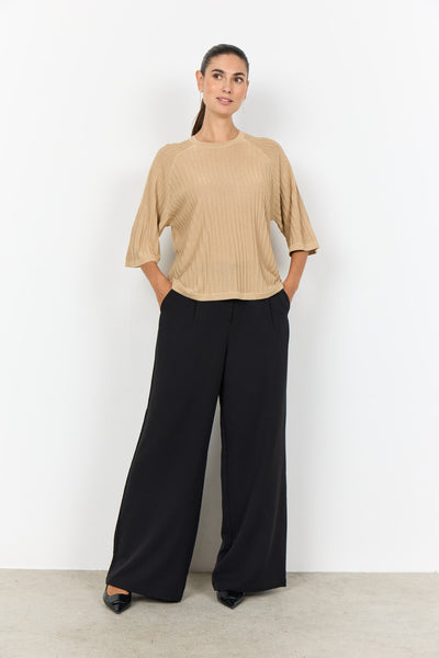SC-VIOLETTA 4 Bluse Sand