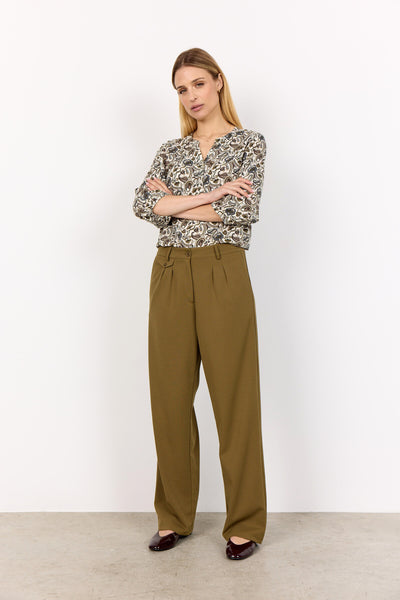 SC-SAMEA 2 Bluse Oliven
