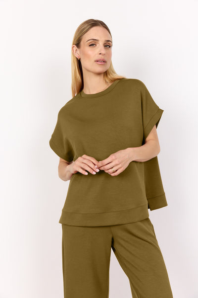SC-BANU 245 Bluse Oliven