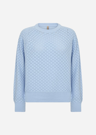 SC-AMELA 1 Pullover Lyseblå