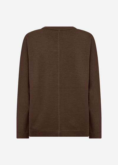 SC-BANU 262 Bluse Mørk brun