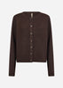 SC-ORLEAN 2 Cardigan Mørk blomme