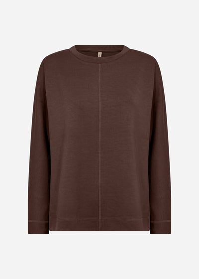 SC-BANU 262 Bluse Mørk brun