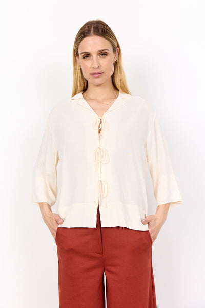 SC-RADIA 217 Skjorte Creme