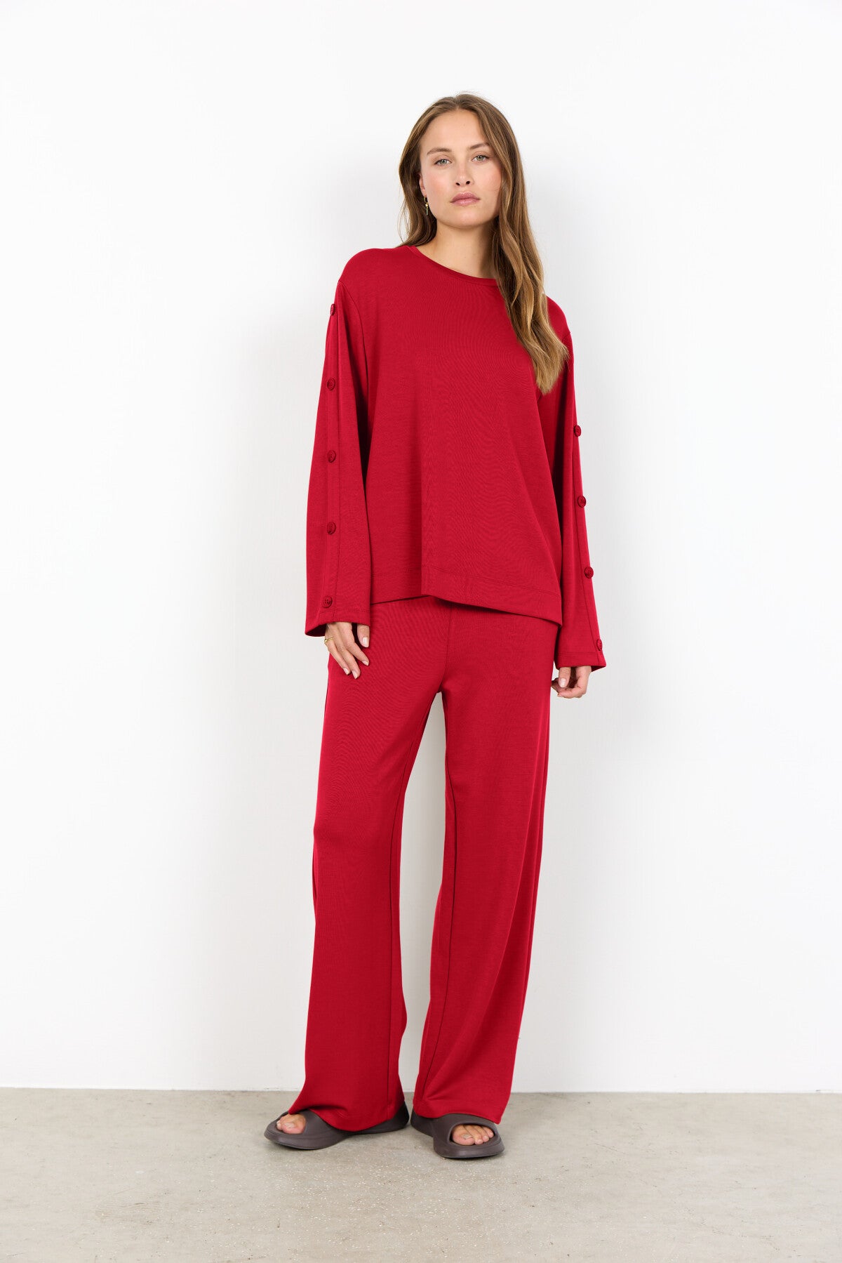 SC-BANU 267 Bluse Rød