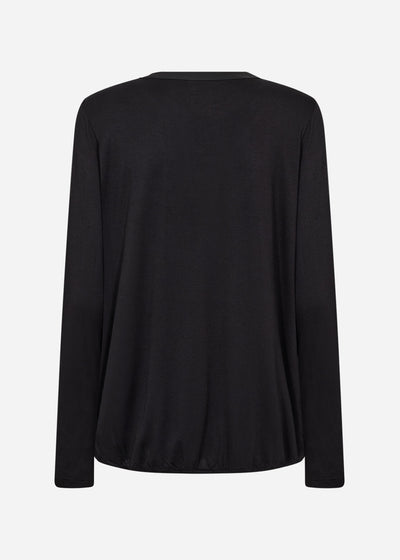 SC-HERMINE 1 Bluse Sort