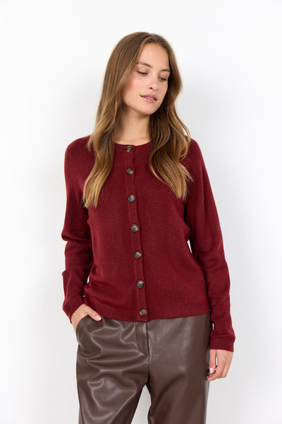 SC-ORLEAN 2 Cardigan Rød