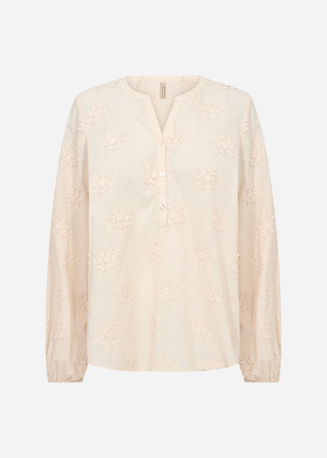 SC-BARBRA 1 Bluse Creme