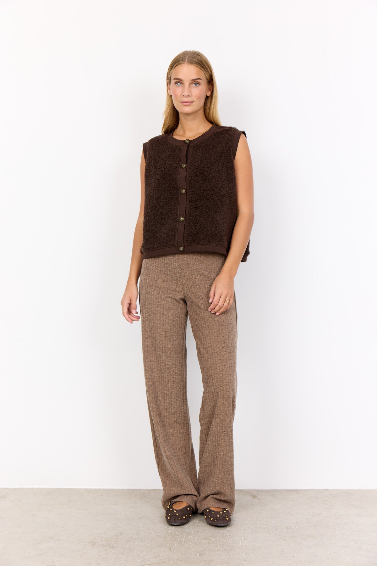 SC-ONYX 6 Vest Mørk brun